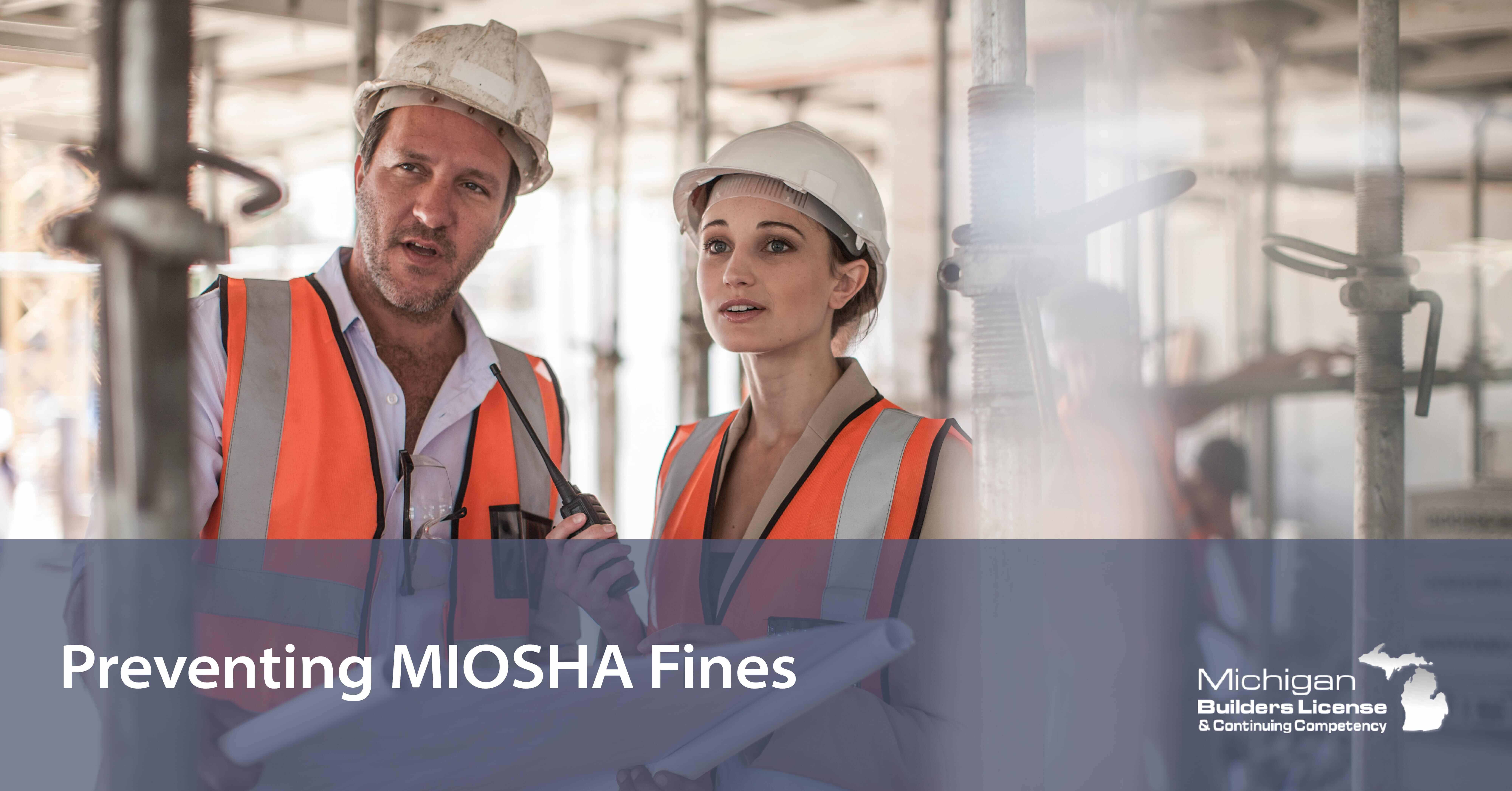 Preventing MIOSHA Fines