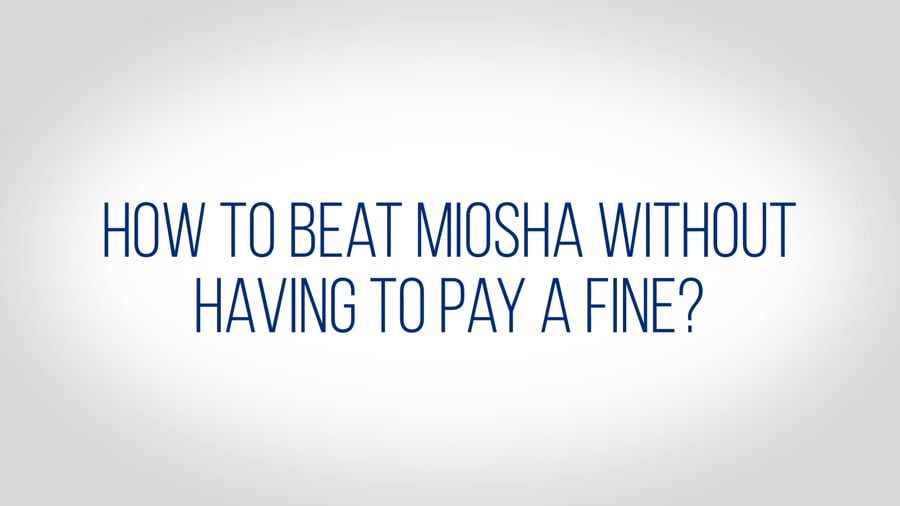 How To Beat MIOSHA Without Having To Pay A Fine?