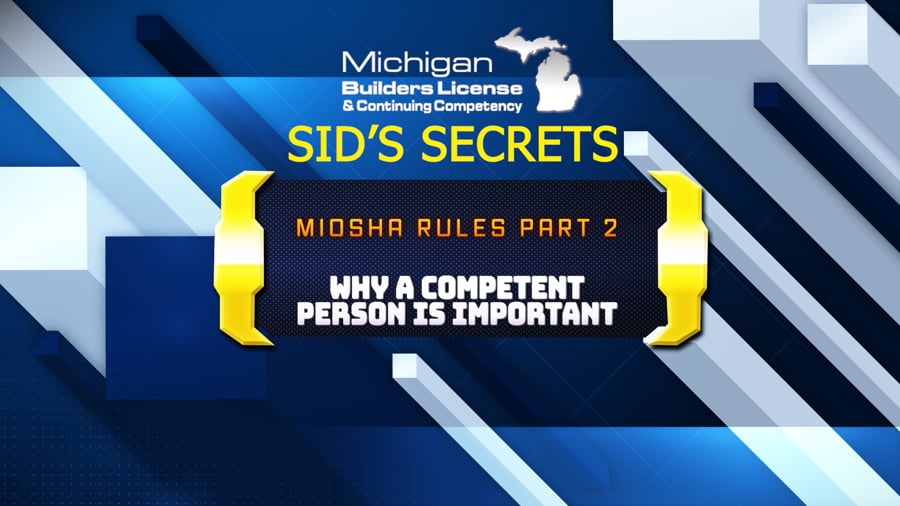 The Importance Of A Competent Person Part 2
