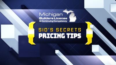 Sid's Secrets on Estimating Job Costs