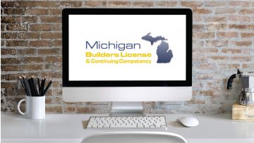 21 Hour Michigan Builders Continuing Competency All-In-One -  Online Course