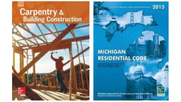 Pre-License Carpentry and Code Book Package - Shipping