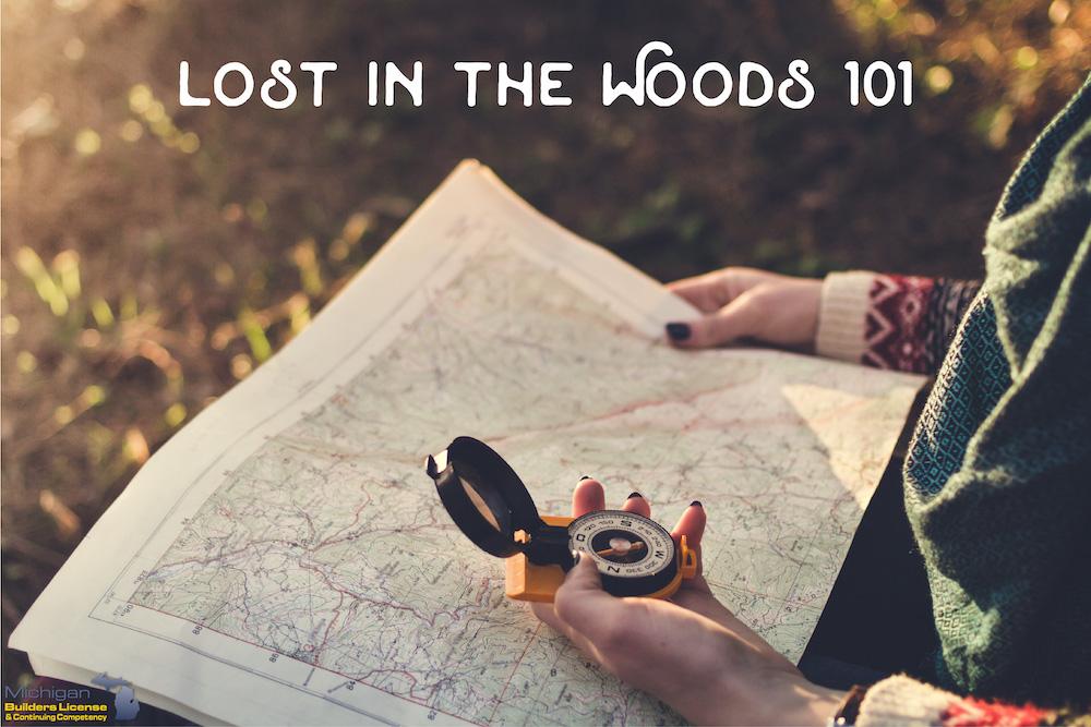 What to do when lost in the woods blog